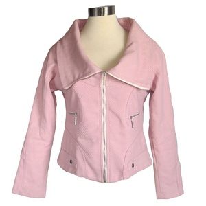 ⭐️ Trevi Pink Moto Jacket Size Medium
